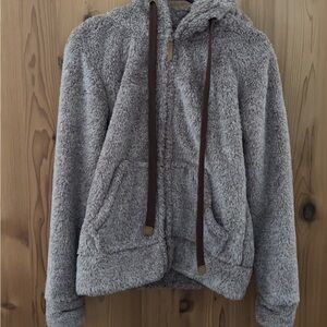 Cozy Fleece Zip-Up Hoodie